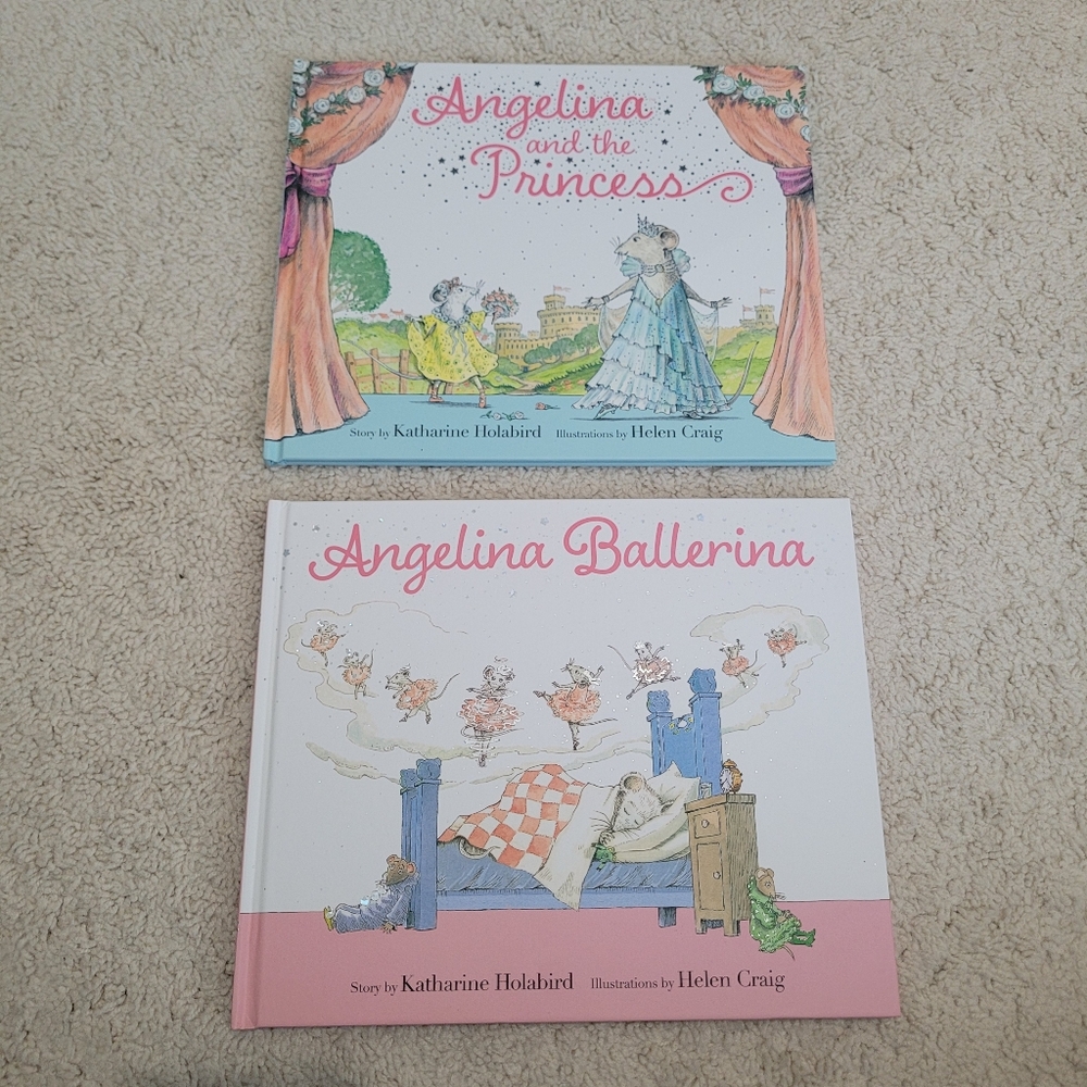 Angelina Ballerina and Princess Book Set